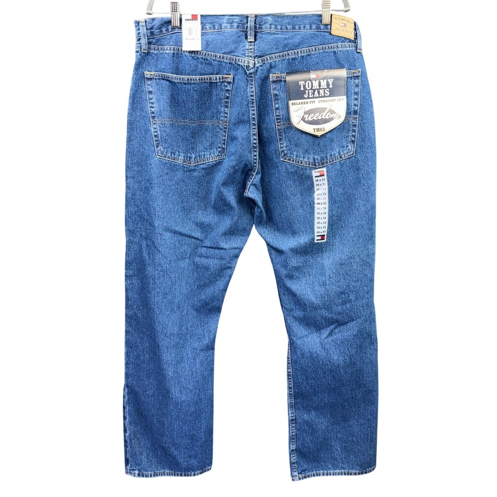 Tommy Hilfiger Freedom Jeans, Vintage Y2K, New w/ Tags, Men's  TH85 Denim 38x32